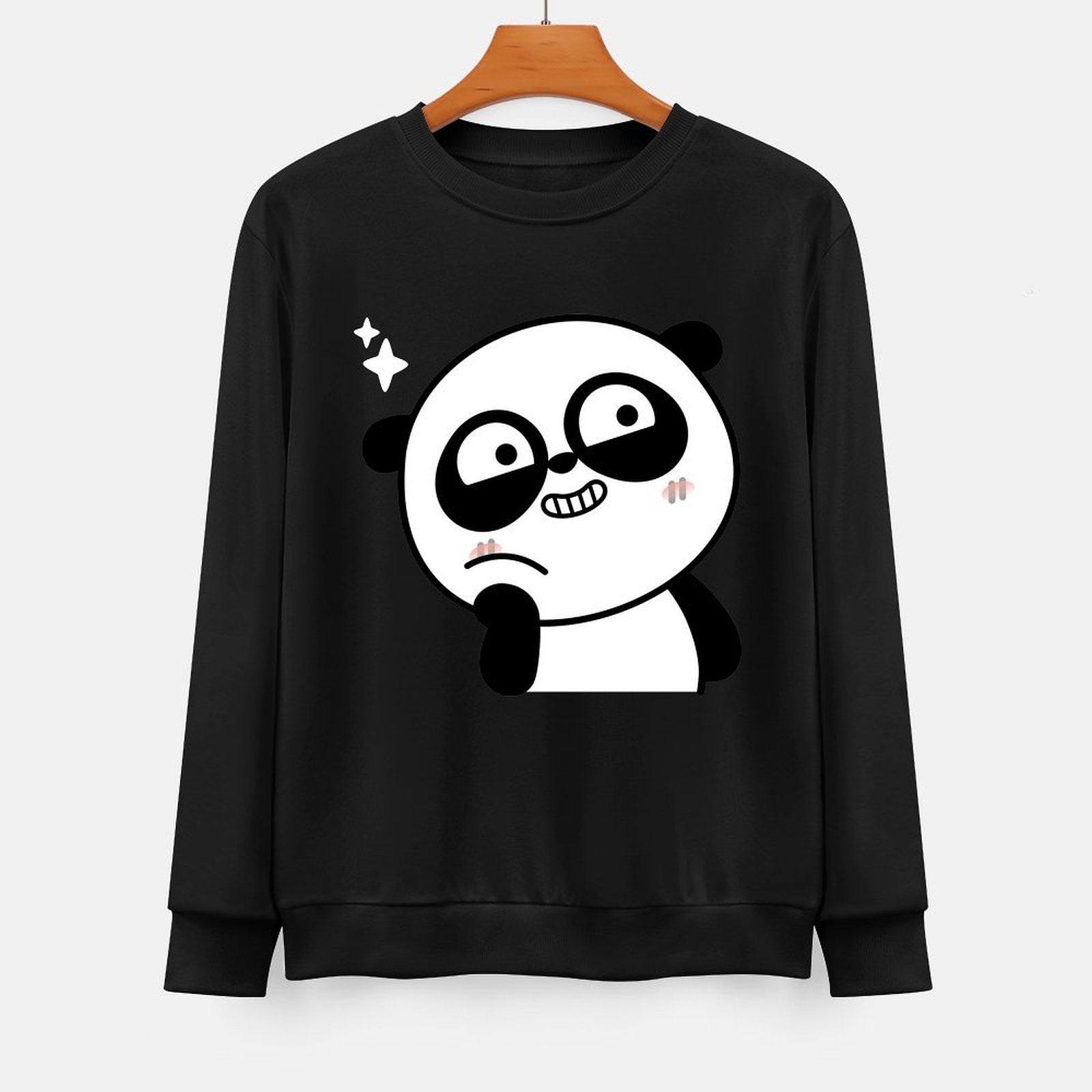 Front Patterned Long Sleeve TopPureStyle EssentialFit